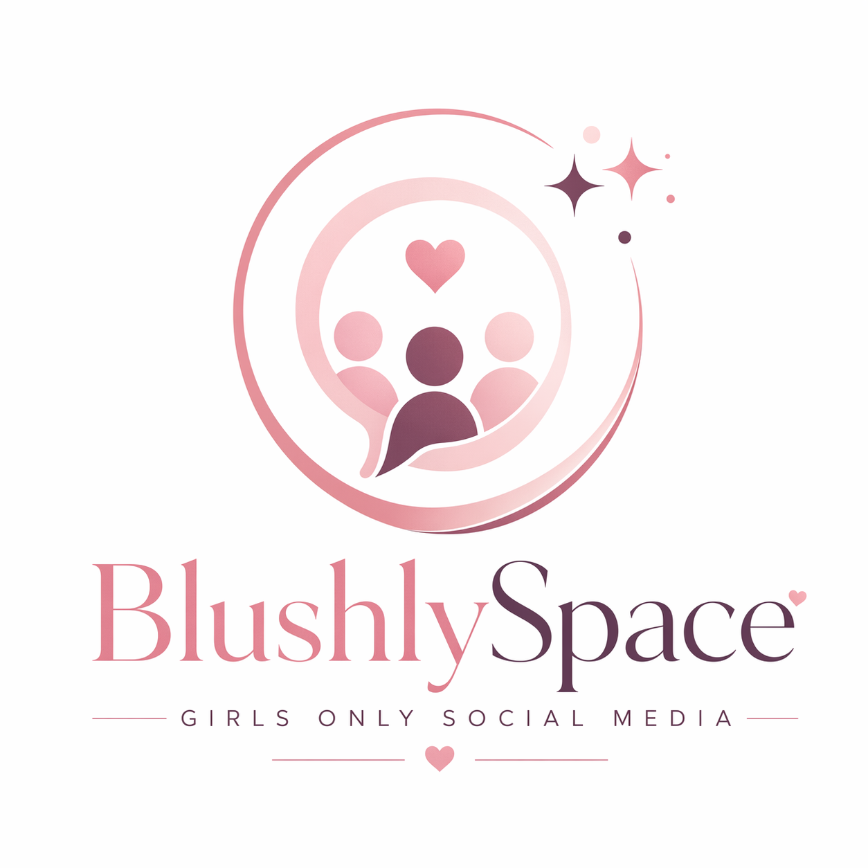 BlushlySpace logo